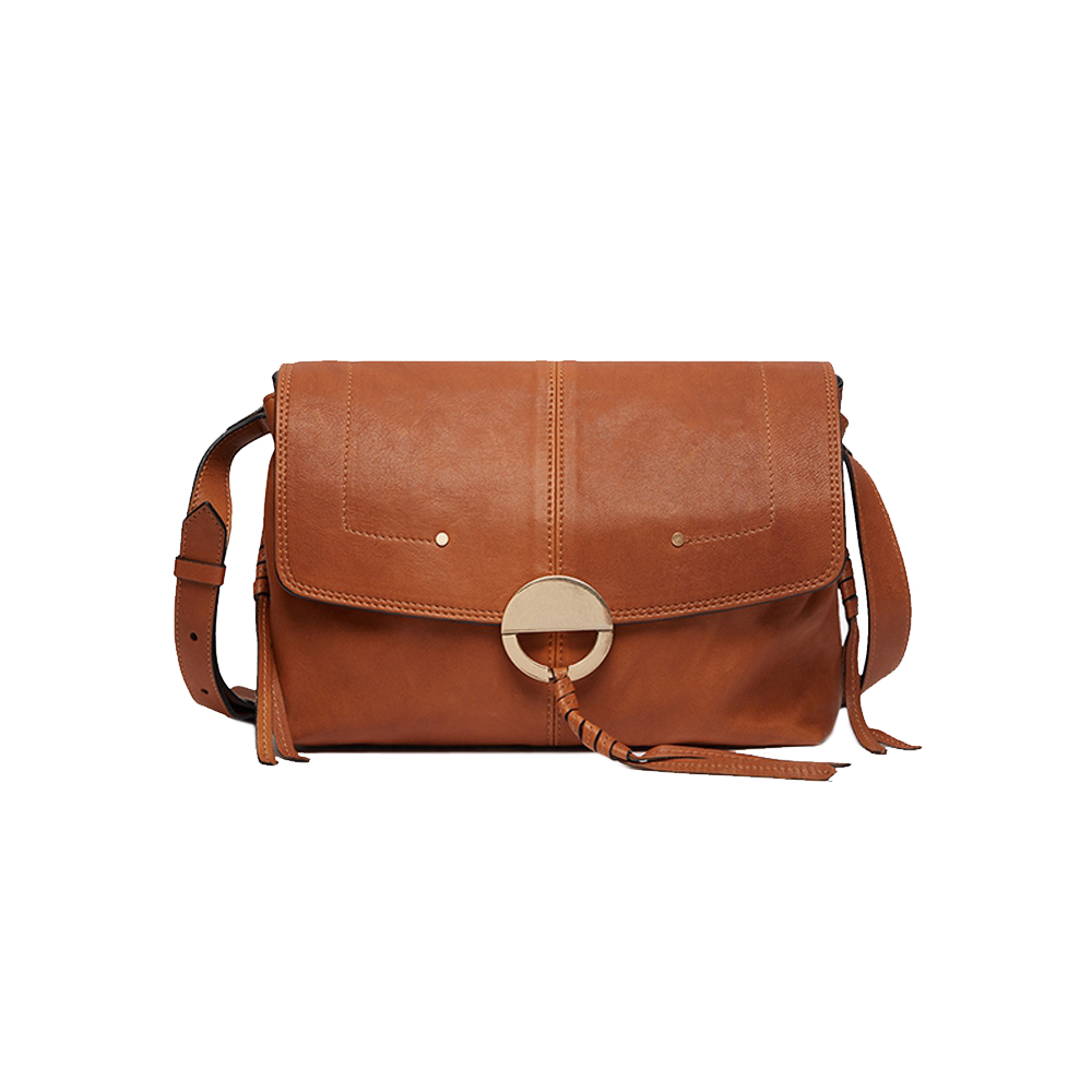 2022 New Trend Ladies Brown retro PU crossbody bag