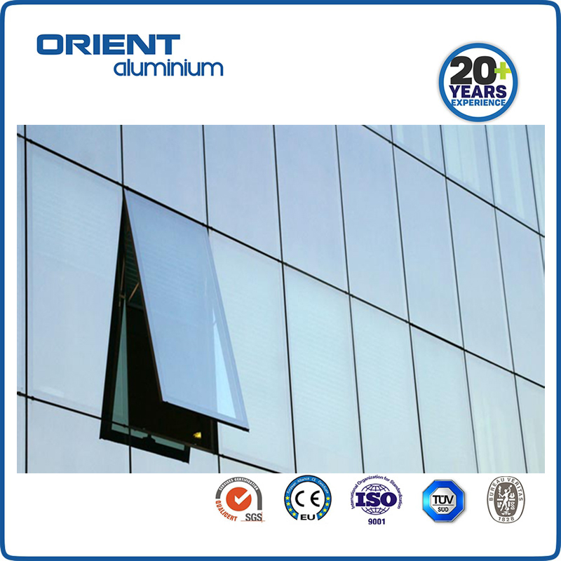 Factory price Good Quality Exterior Cladding System Aluminum Curtain Wall Building Exterior Wall