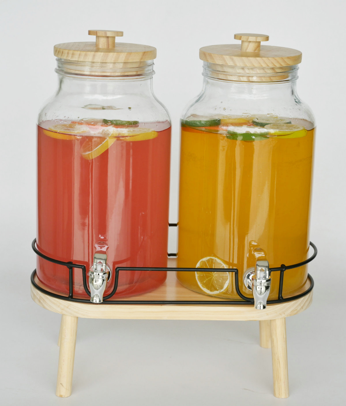 glass juice dispenser