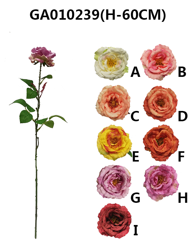 Single rose(H-60CM)