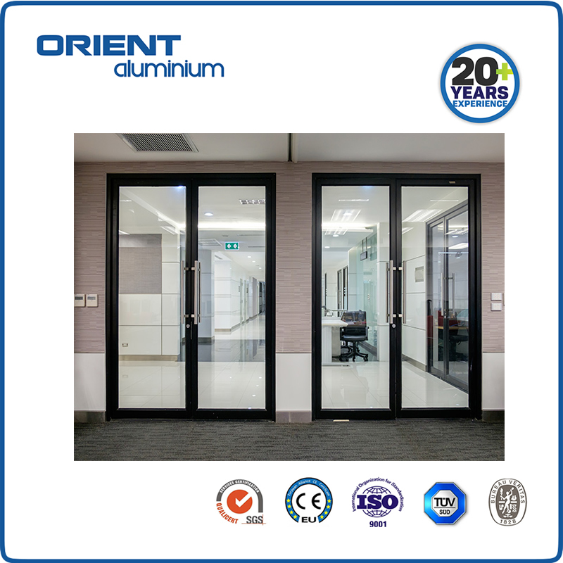 American style high security aluminum impact windows lowes double tempered glazing