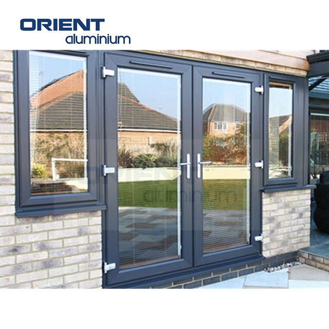 Simple design aluminum sliding window/casement aluminium tilt and turn window aluminium bi fold