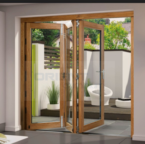 Curtain sliding folding window and door terrace glazing soundproof aluminum windows and sliding