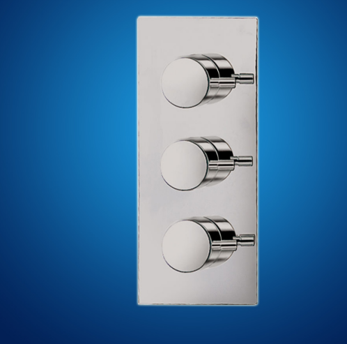 Slion Concealed 3 holes thermostatic shower valves