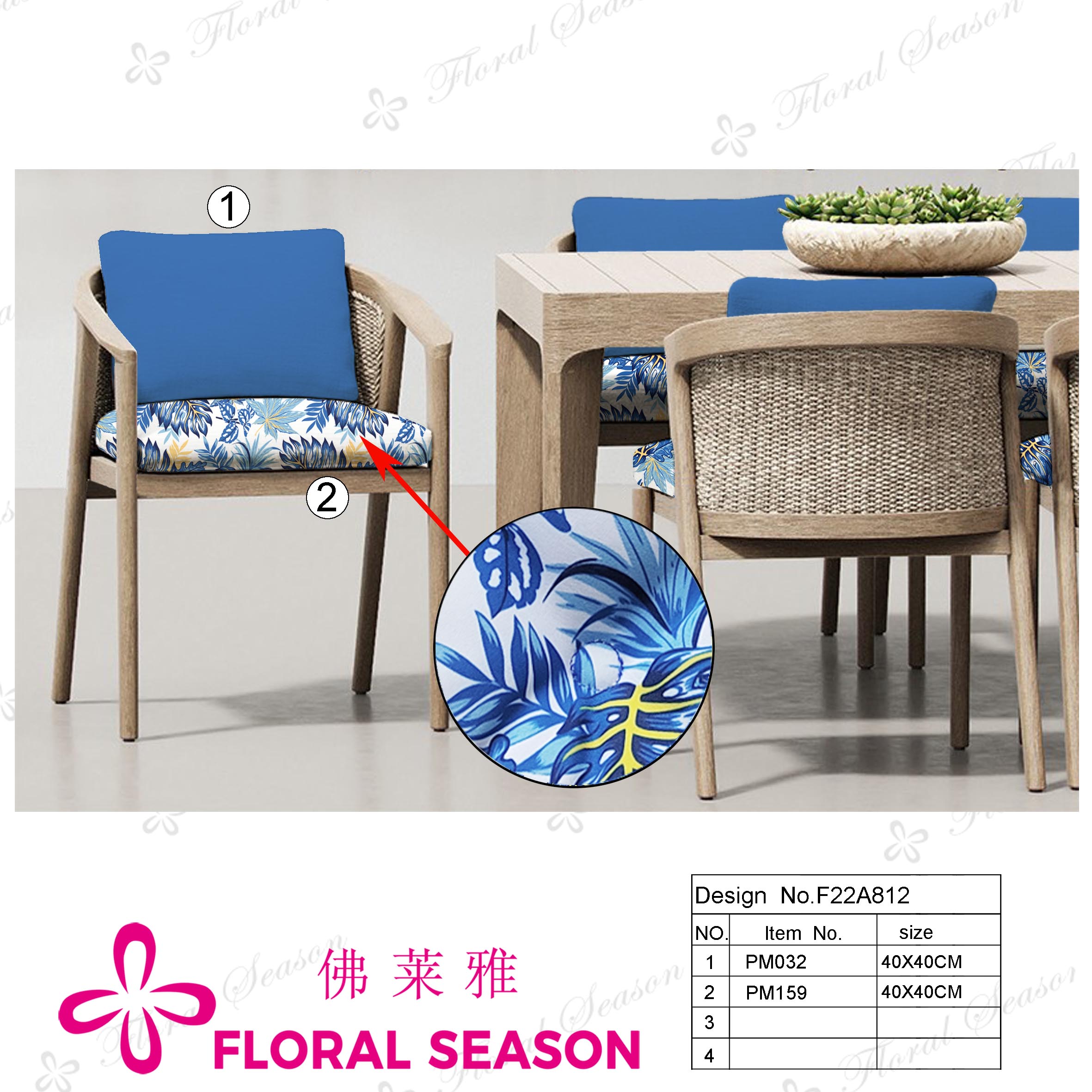 Household Items,chair Pad, Outdoor Chair Pad,cushion,water Proof,anti Slip,wearproof