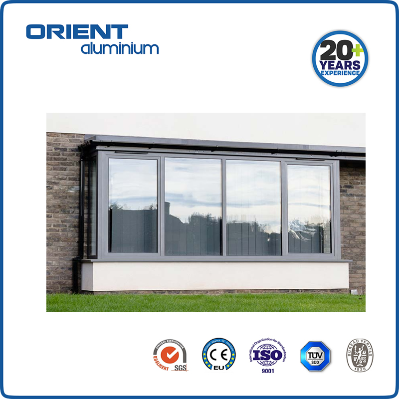 double glazed aluminum sliding windows drawing window frame aluminium