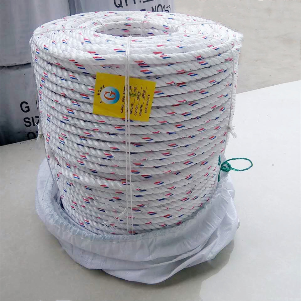 High Tenacity Quality Braided 6mm 8mm 10mm 12mm Nylon Polyester PP Rope