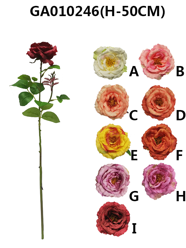 Single rose(H-50CM)
