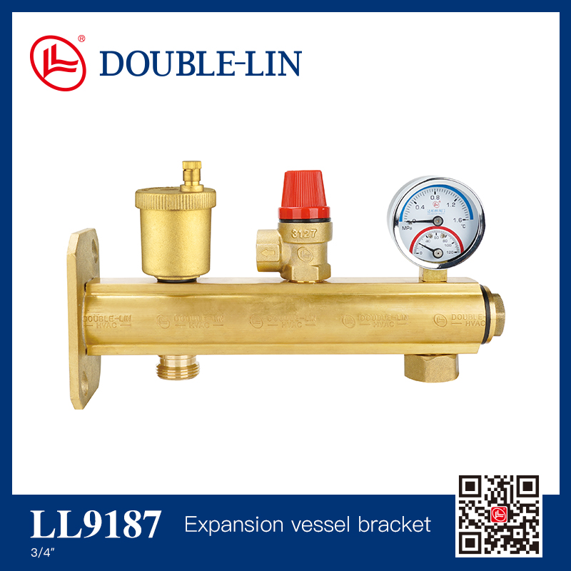 Expansion vessel bracket