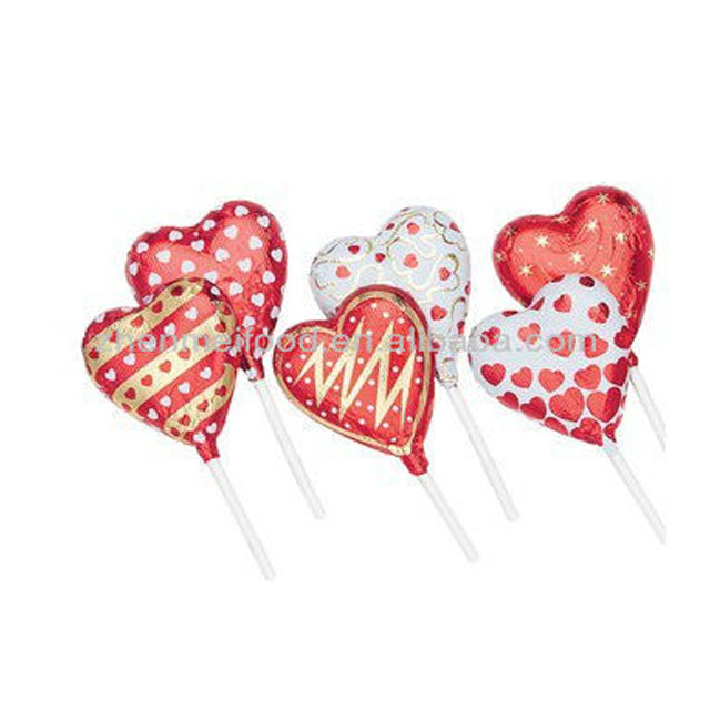 40g heart shape or lollipop shape