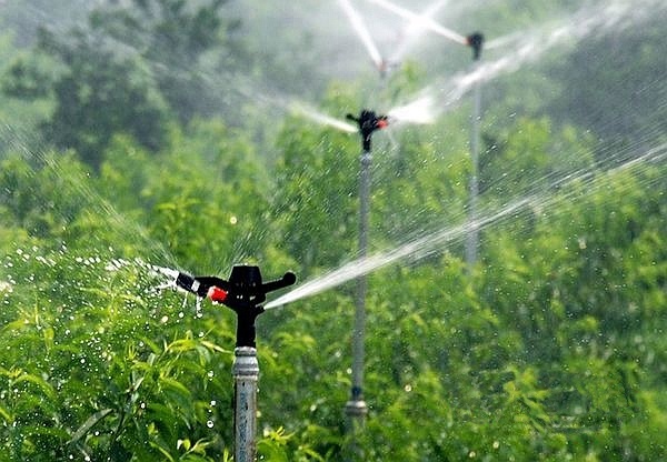 Adjustable impact sprinkler for irrigation