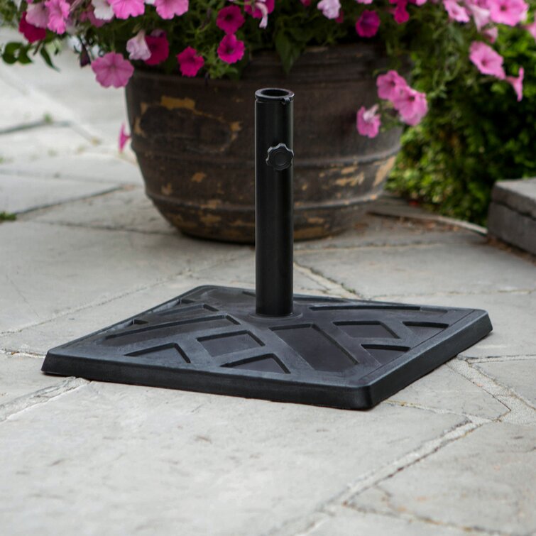Taicheng resin square umbrella table stand umbrella outdoor garden sunshade umbrella parasol base