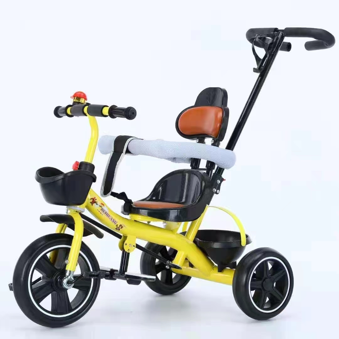 baby tricycle children tricycle baby stroller four in one with putter