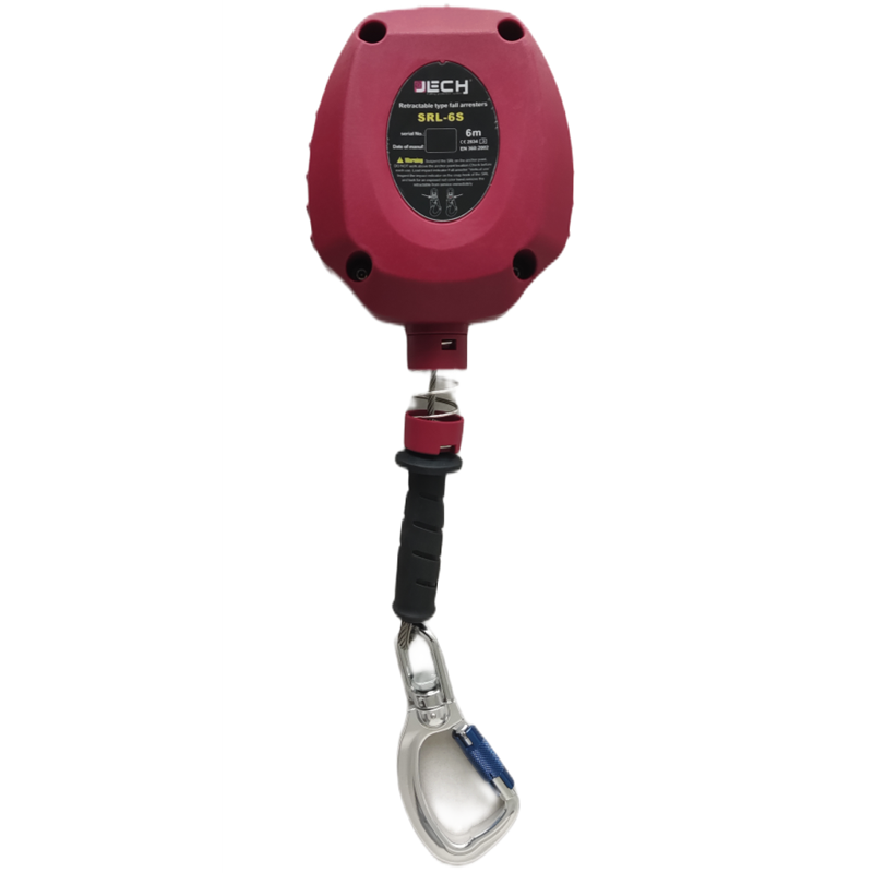 CE Standard 6M Cable Self-Retracting Lifeline OEM Retractable for Fall Protection