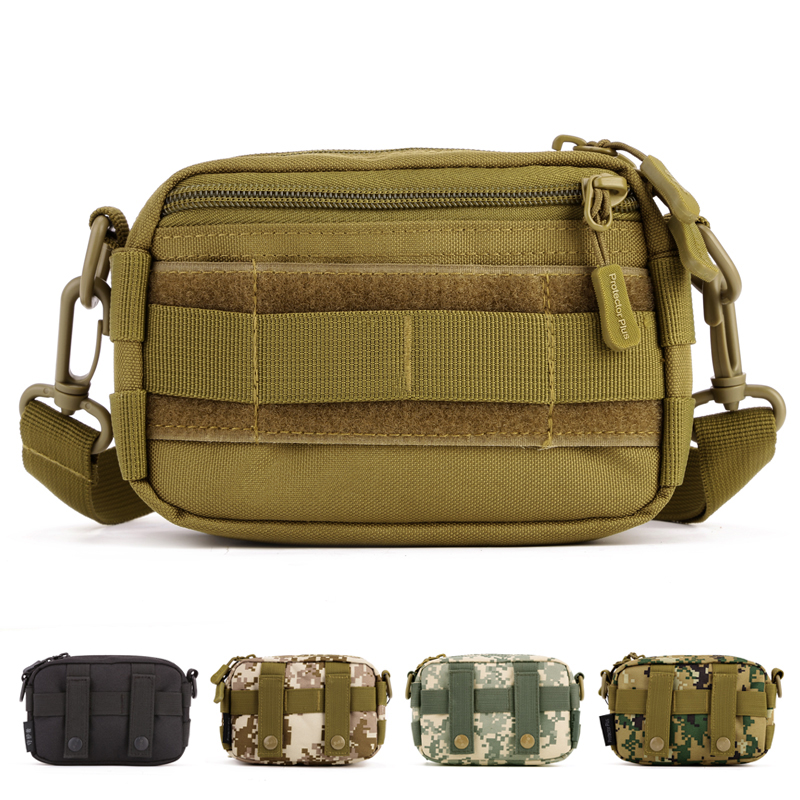 SOLAPOLLO Outdoor sport camouflage messenger bag camping hunting sub-bag handbag