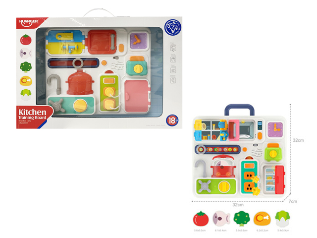 Little Cook Busy Board (with lights and music)