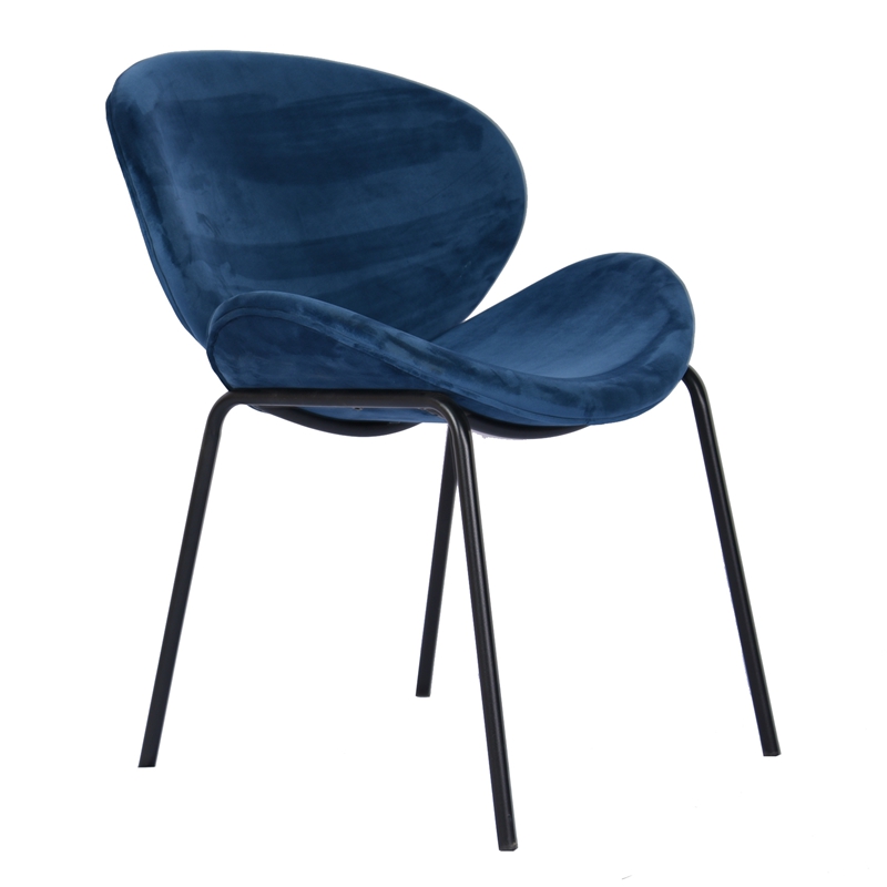 Fancy Design Comfortable Restaurant Furniture Accent Chairs Velvet Dining Room Chairs