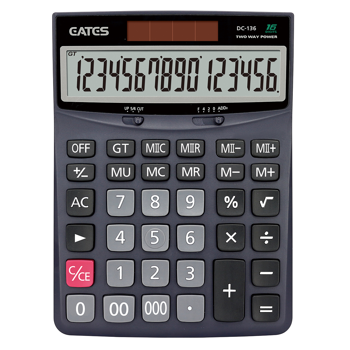 16digits Classic Calculator double memory