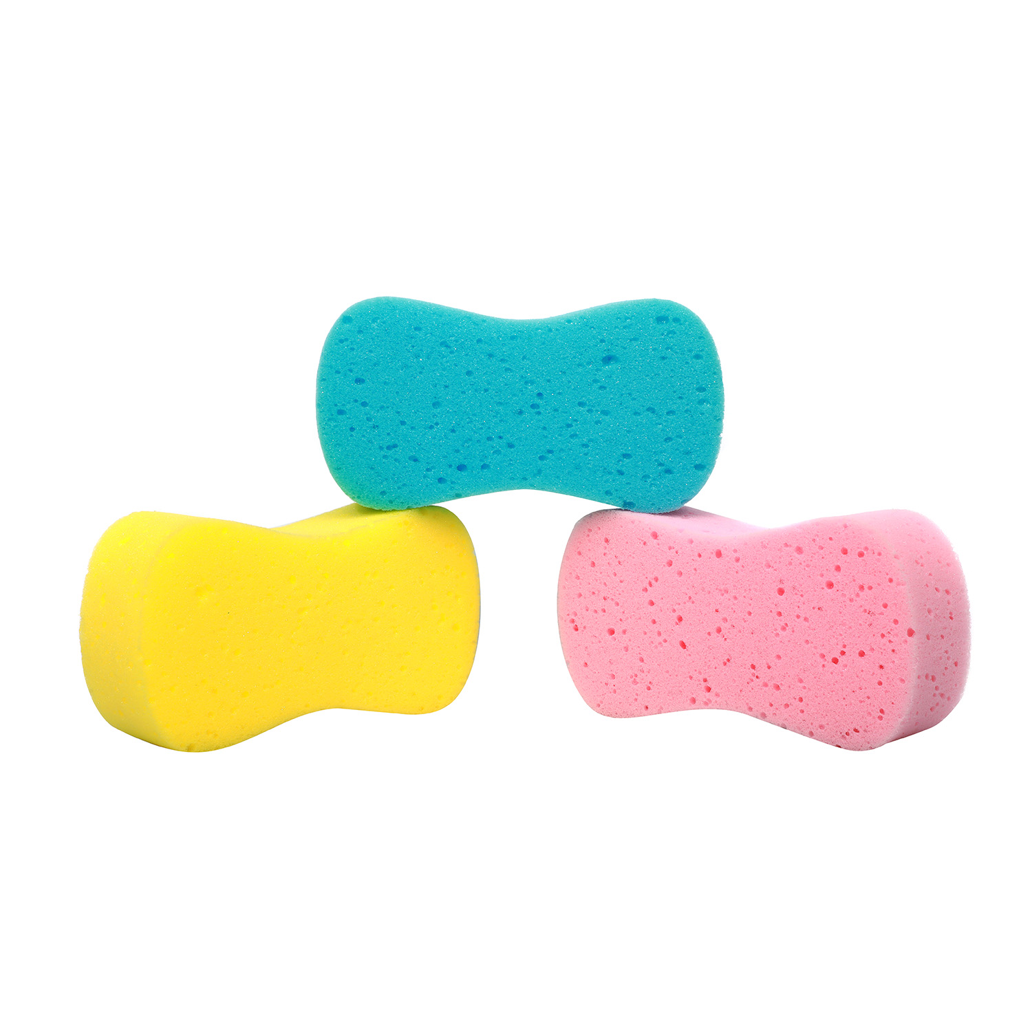 Multi-Colored Scourer Multi-Purpose Scrubber Jumbo Car Foams Sponge