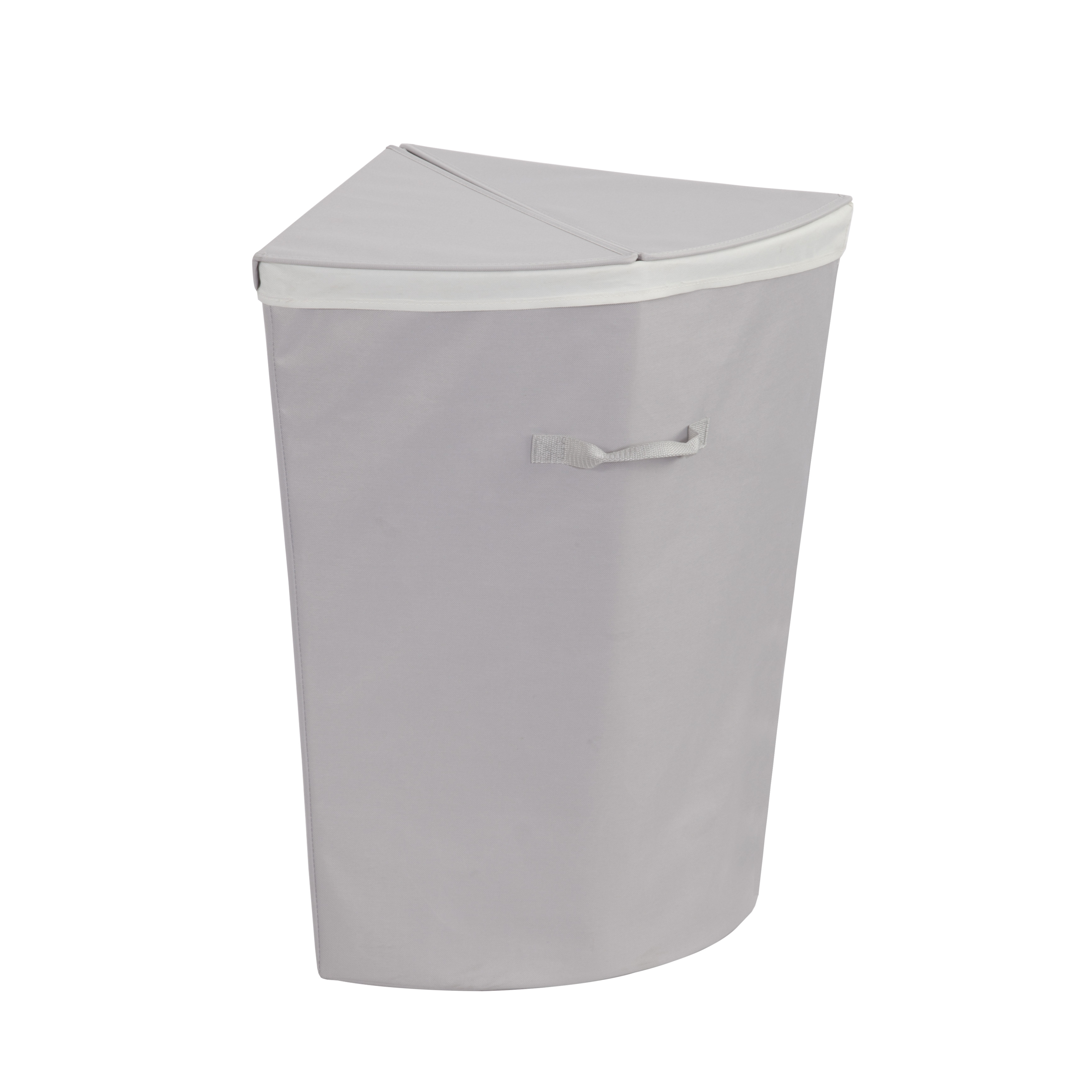 Corner Hamper with Lid