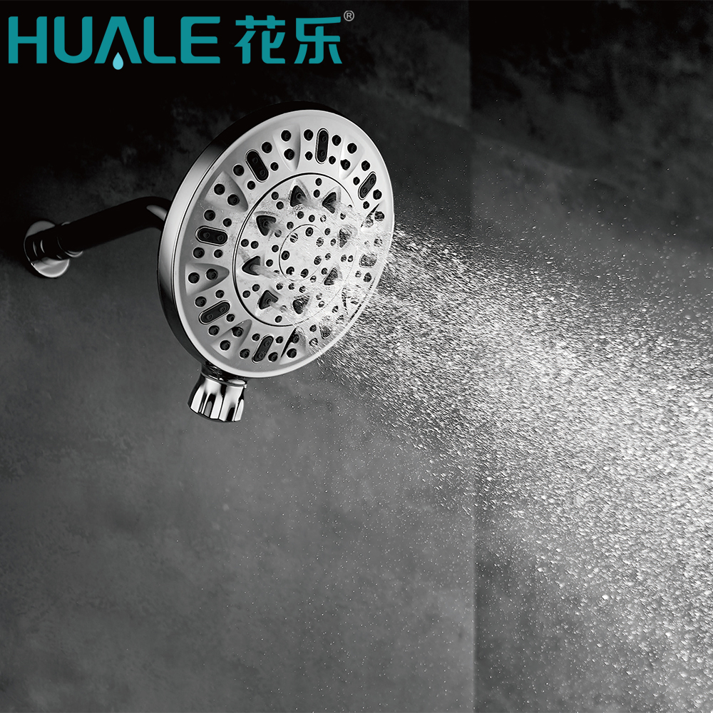 5 function large size ABS rainfall shower head