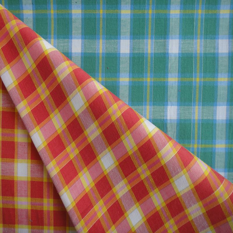 T/C Yarn Dyed Checks With Spandex