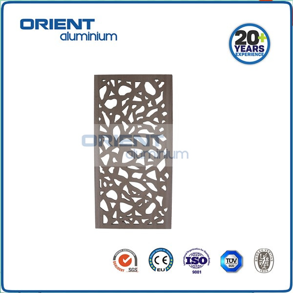 Customized aluminum laser cut decorative panel outdoor indoor carved Metal aluminum screen