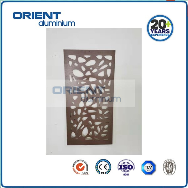 Laser cut fence panel insert wildlife