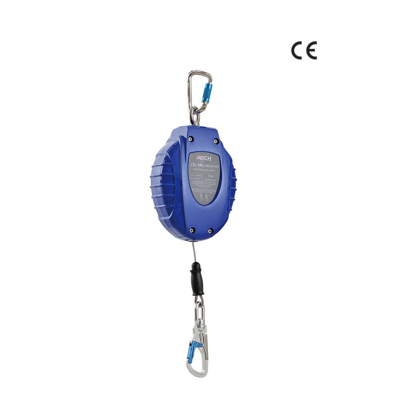 CE Standard 15M Cable Self-Retracting Lifeline OEM Retractable for Fall Protection