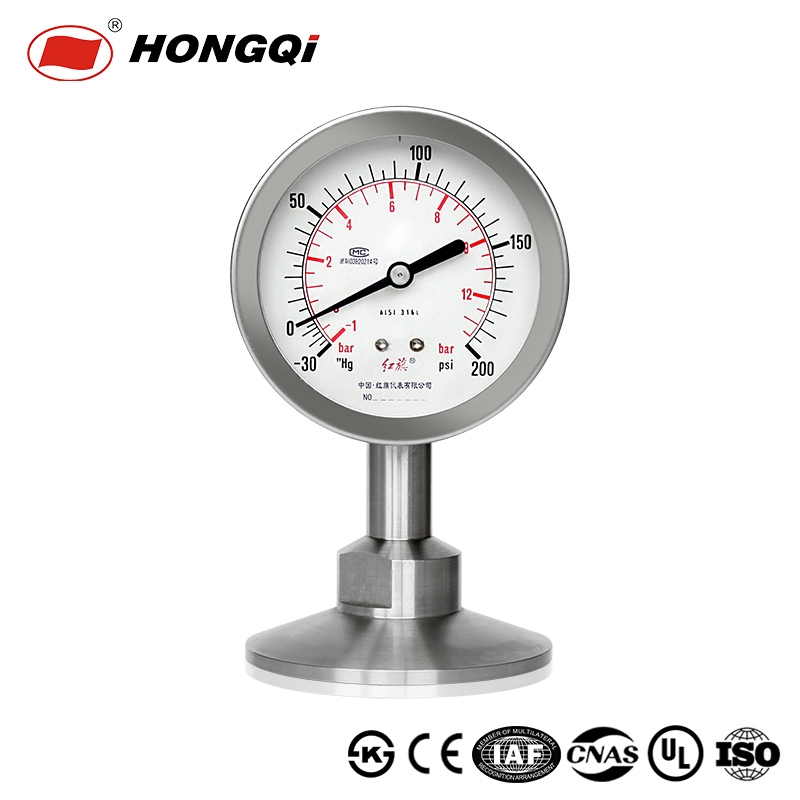 Hongqi hygeian diaphragm pressure gauge