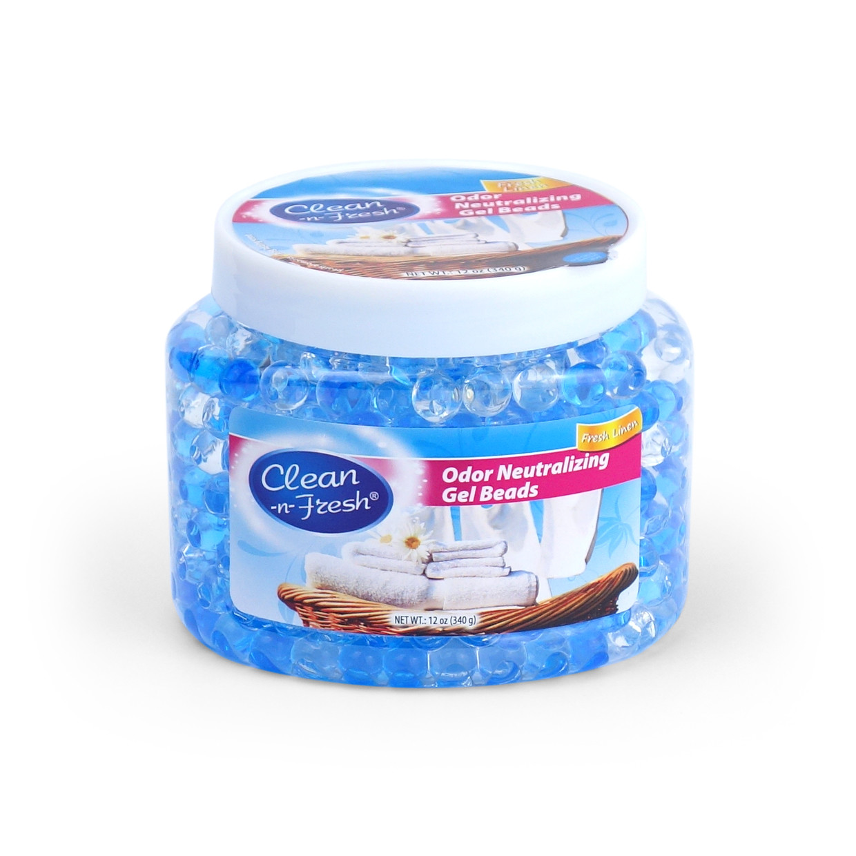Odor neutralizing gel beads
