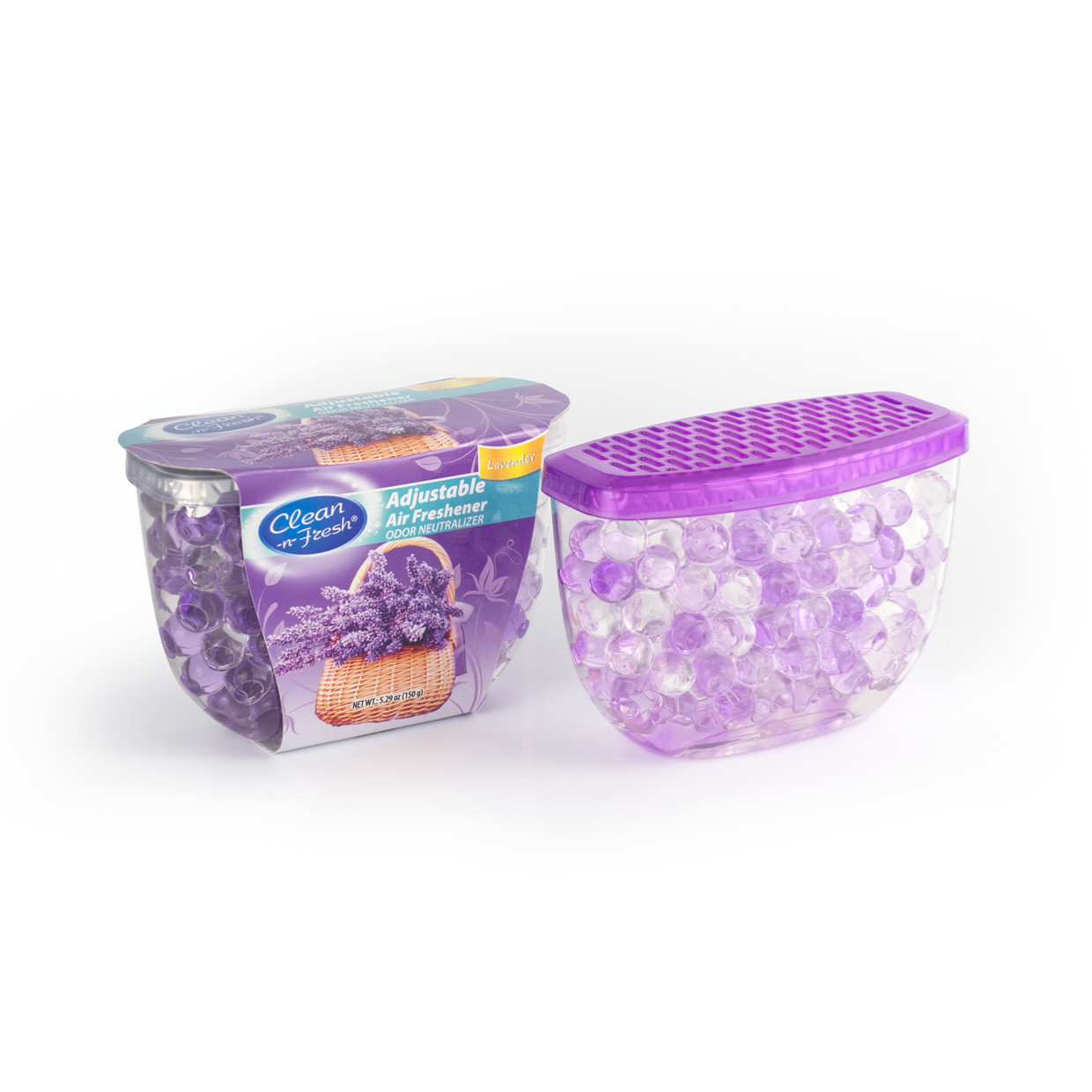 Odor neutralizing gel beads