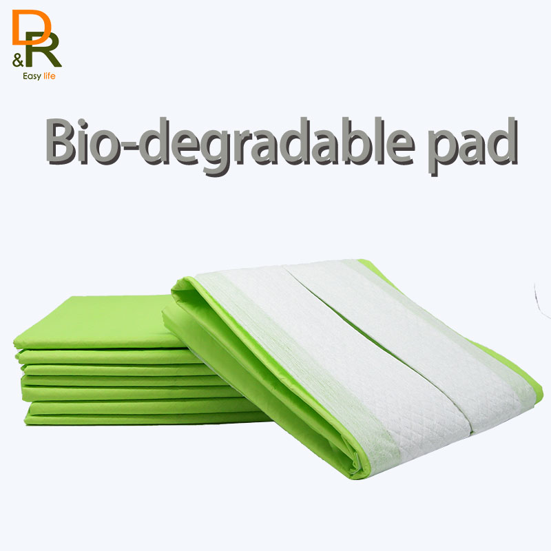 Eco-friendly bio-degradable puppy pad