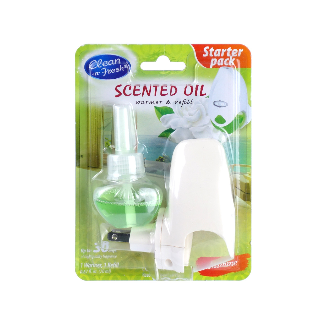 Scented oil adjustable warmer&20ml refill