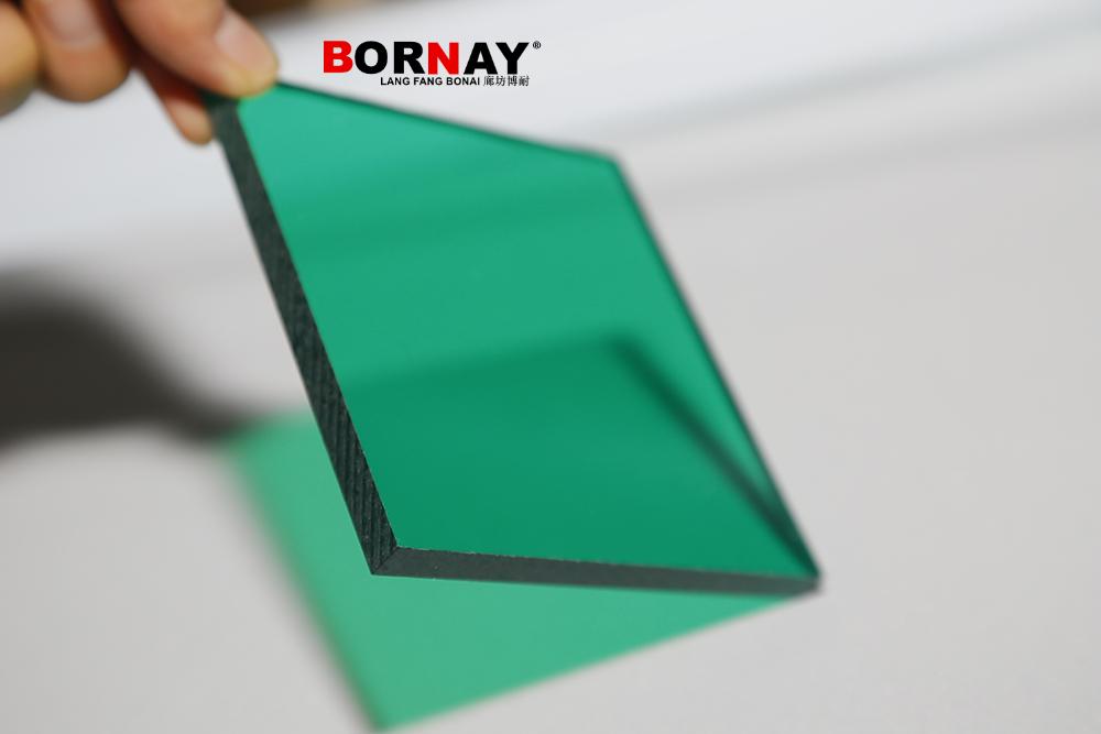 Eco-Friendly PC Polycarbonate Solid Plastic Sheet for Steel Construction