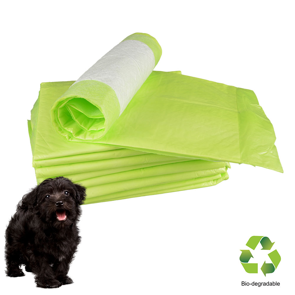 Eco-friendly bio-degradable puppy pad
