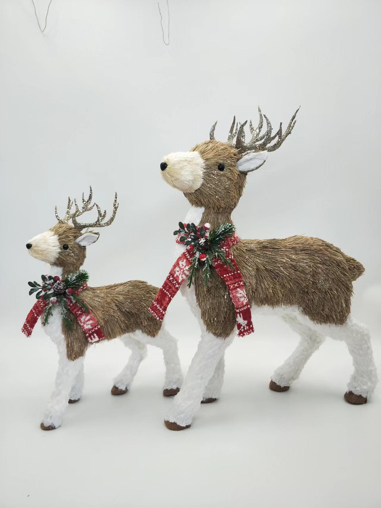 Christmas bear, deer, squireel, owl