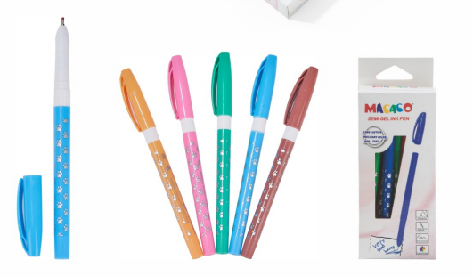 semi gel pens 911