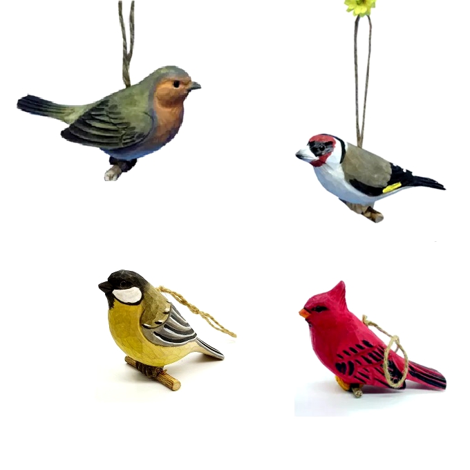 wooden birds