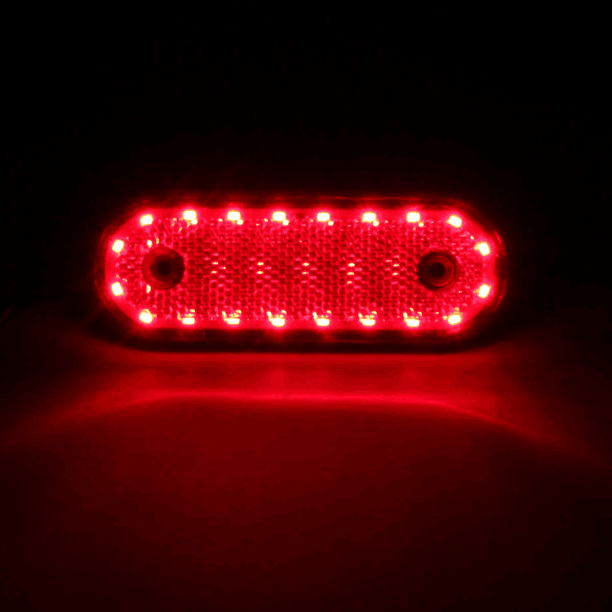 YN-BZL 24V 20 LED marker lamp truck signal lamp, for RV trailers, trucks, pickup trucks, ships, etc