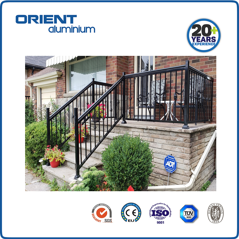 New Designs Aluminium Railing for Decoration/ Aluminium Stair Handrail