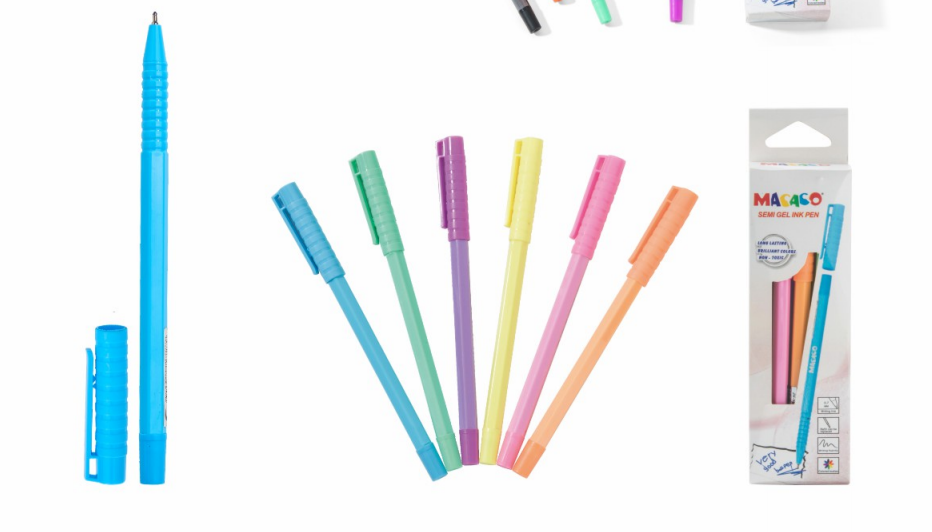 semi gel pens 900