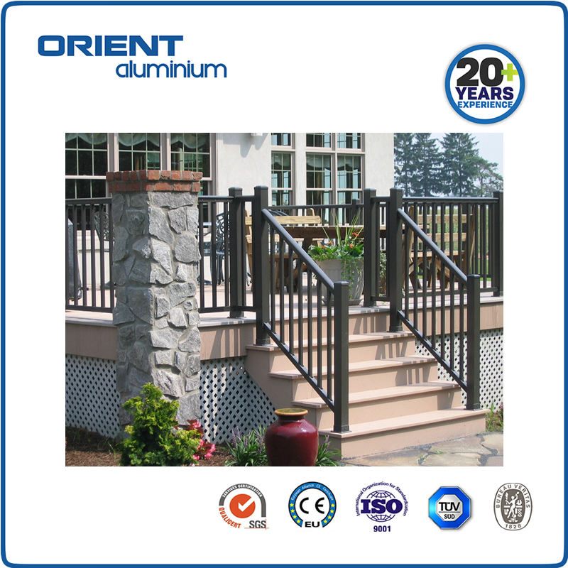 China Manufacture Aluminium Stair Railing/ Aluminium Safety Handrail
