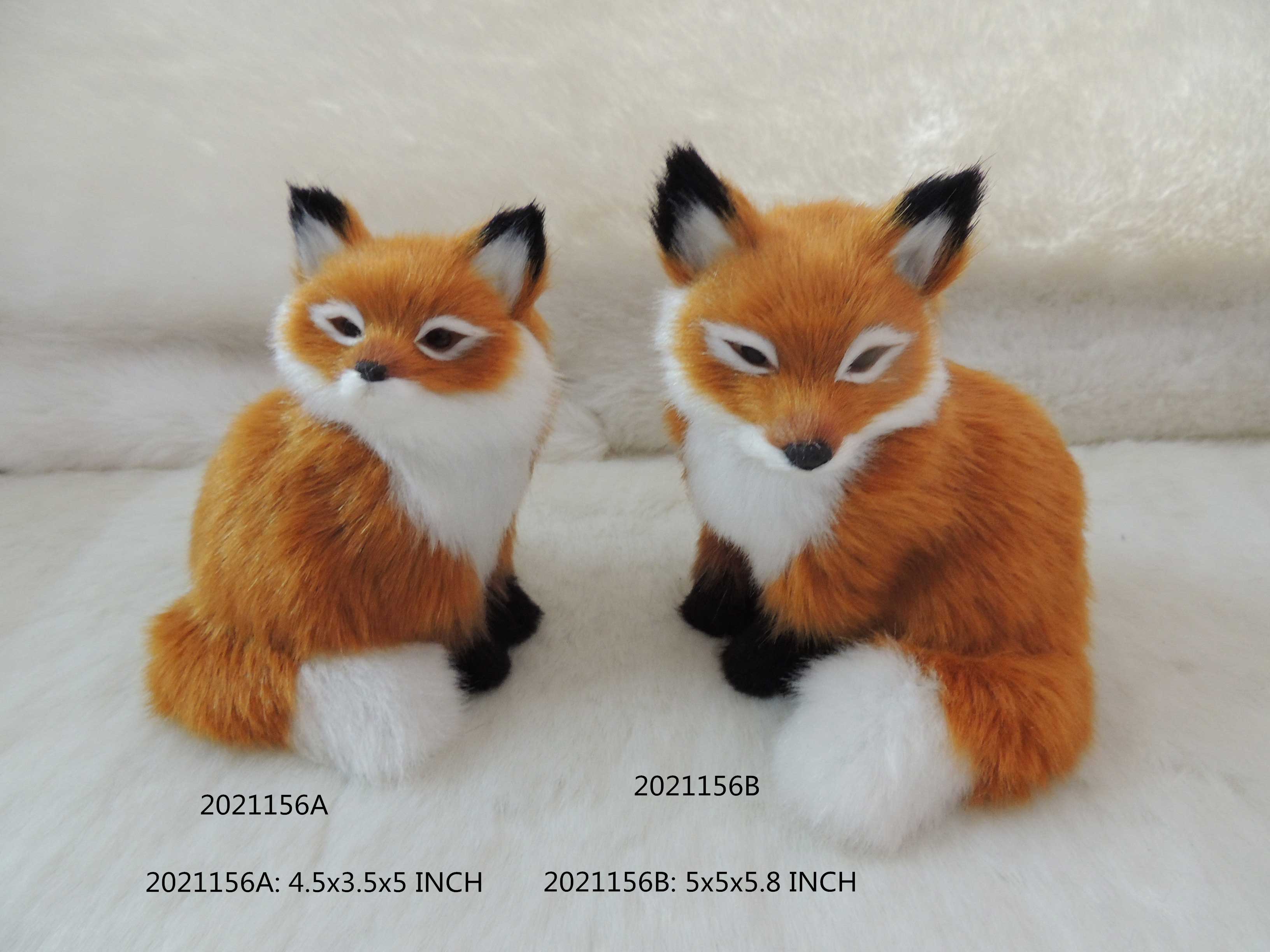 Fake fur fox