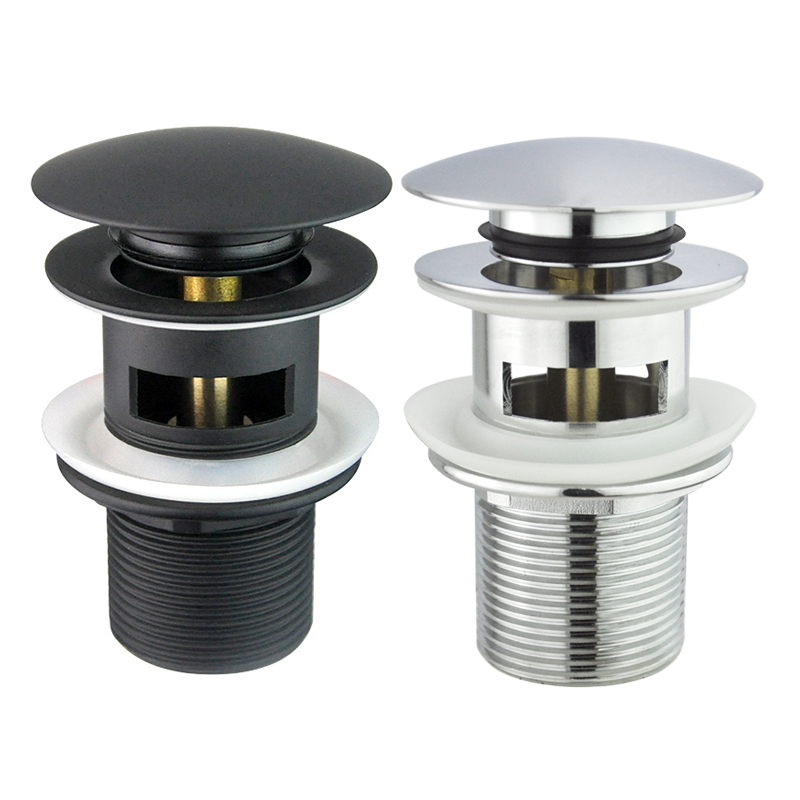 Pop Up Drain Sink Slotted Click Clack Basin Waste