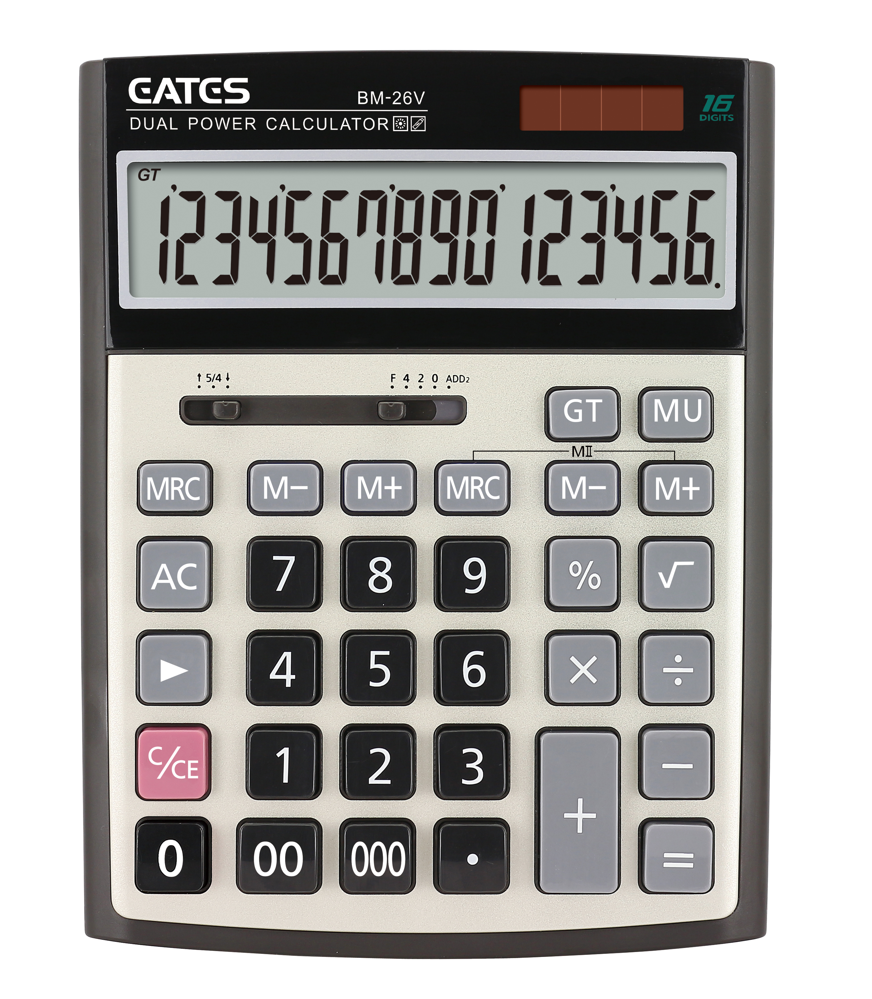 16 digits extra large display electronic calculators with 000 key