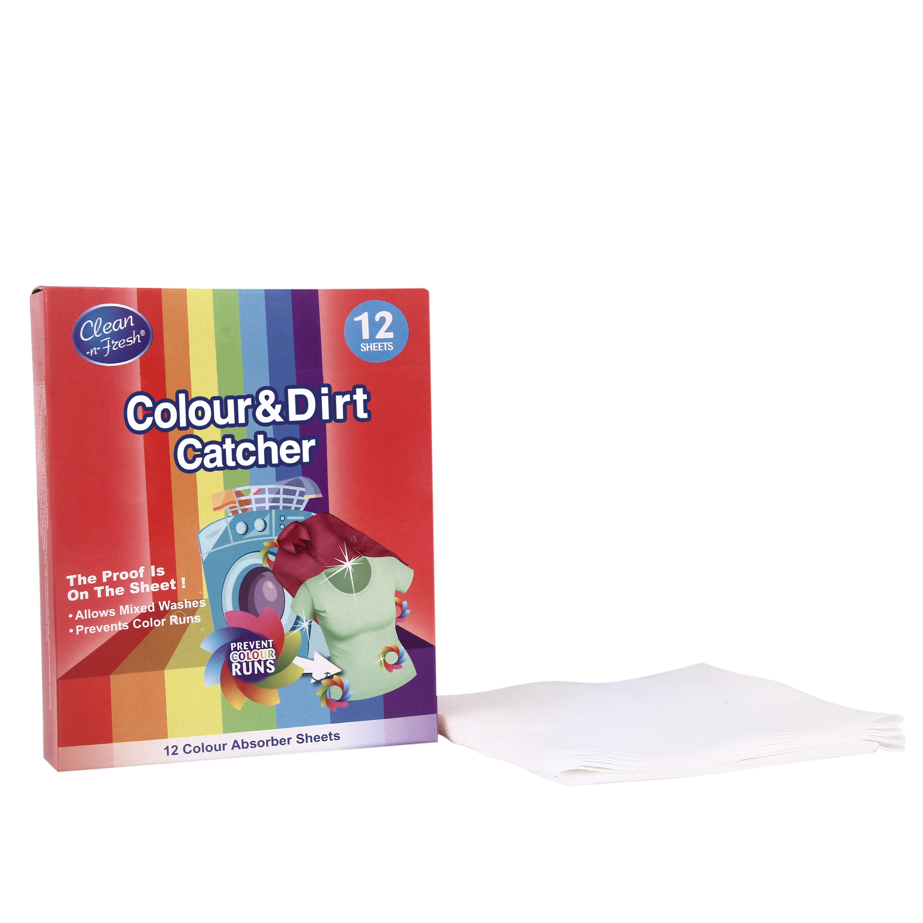 Laundry color catcher sheets