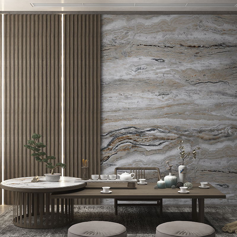 2022 Customer-made Classic Marble Design Wallpaper Murals for Wall