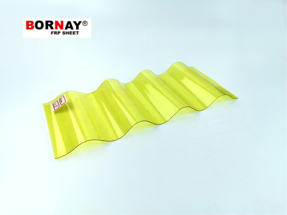 Langfang bonai Roofing Shingles PC Material Polycarbonate Corrugated Sheet