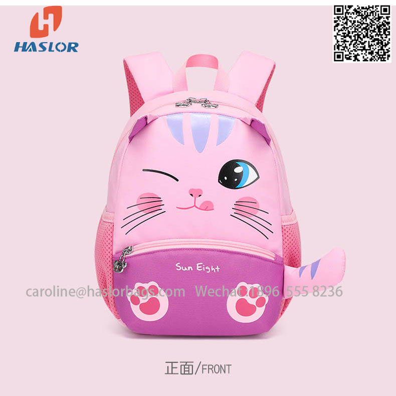 Preschool children kindergarten schoolbag cartoon pattern small bag cute backpack manufacturers